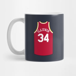 Hakeem Olajuwon Houston Jersey Qiangy Mug